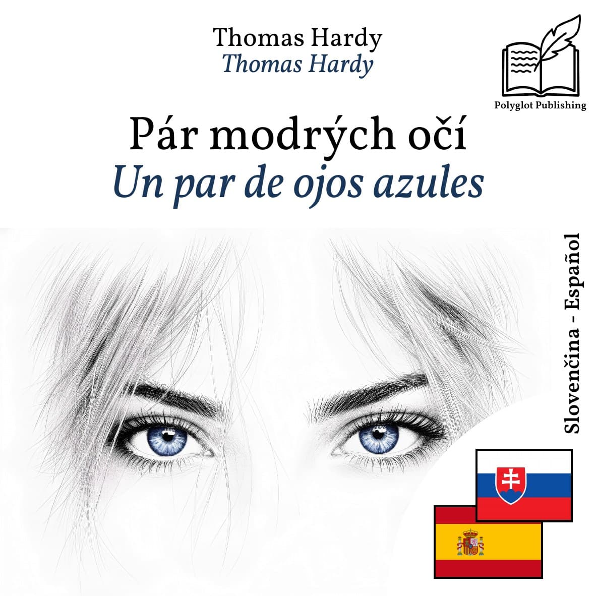 Un par de ojos azules
